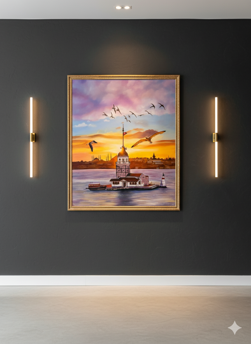 Günbatımı Kız Kulesi