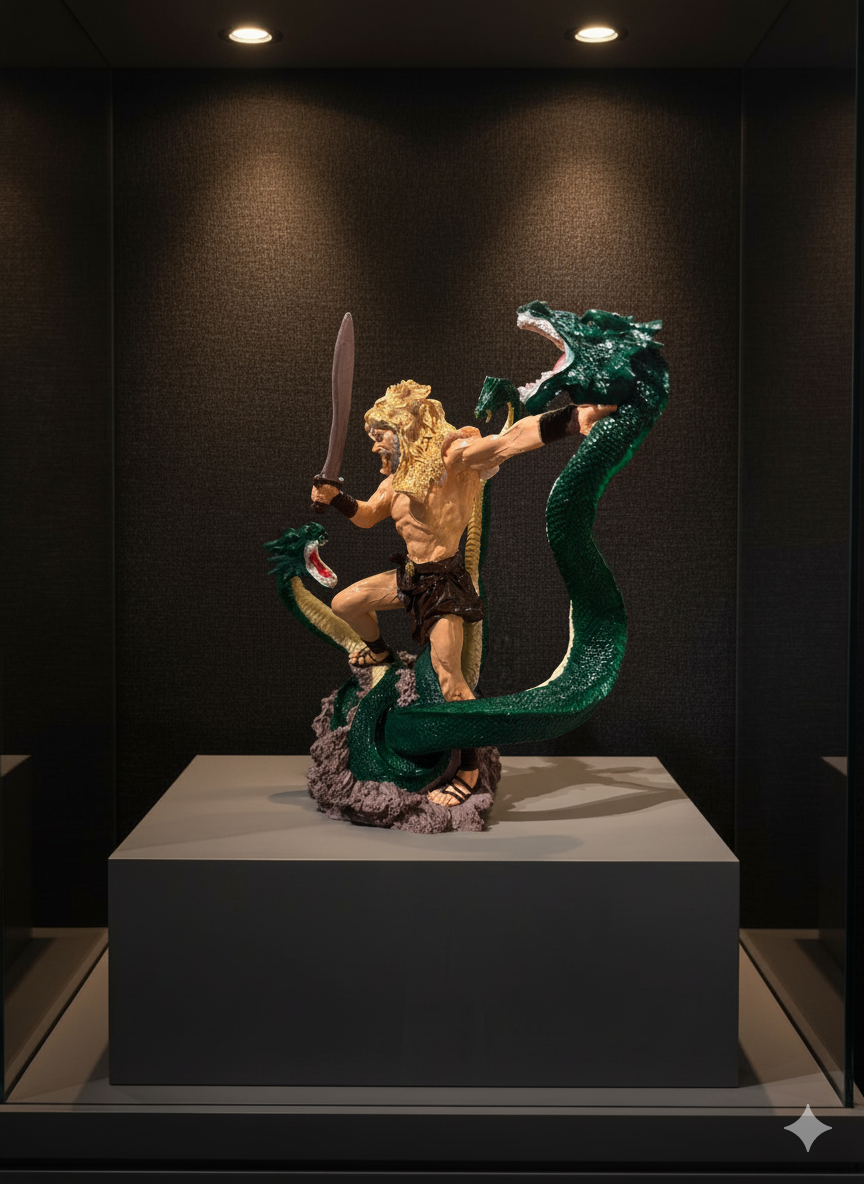 Herkül ve Cetus Heykeli