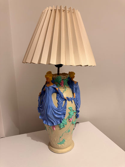 Klasik Sanat Dokulu Abajur