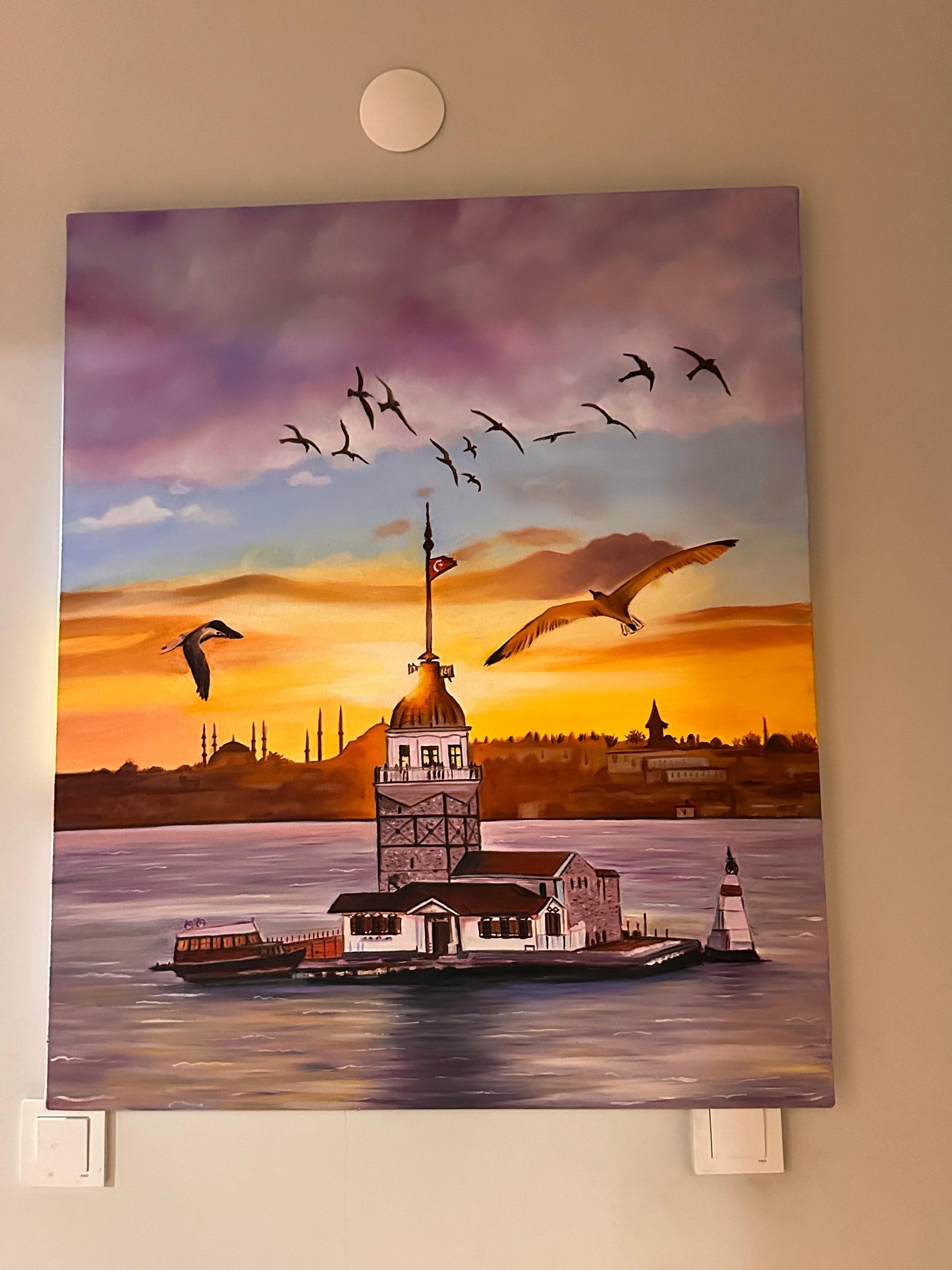 Günbatımı Kız Kulesi